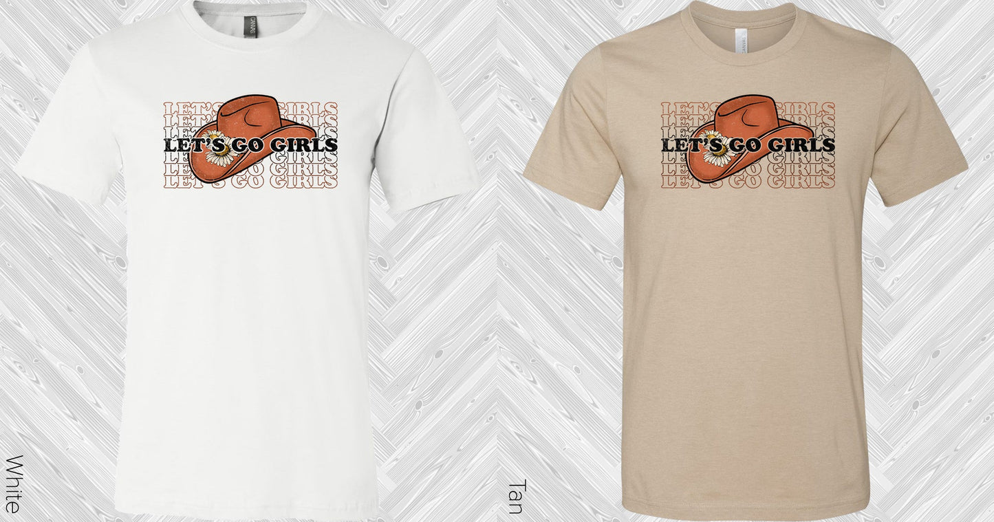 Lets Go Girls Graphic Tee Graphic Tee