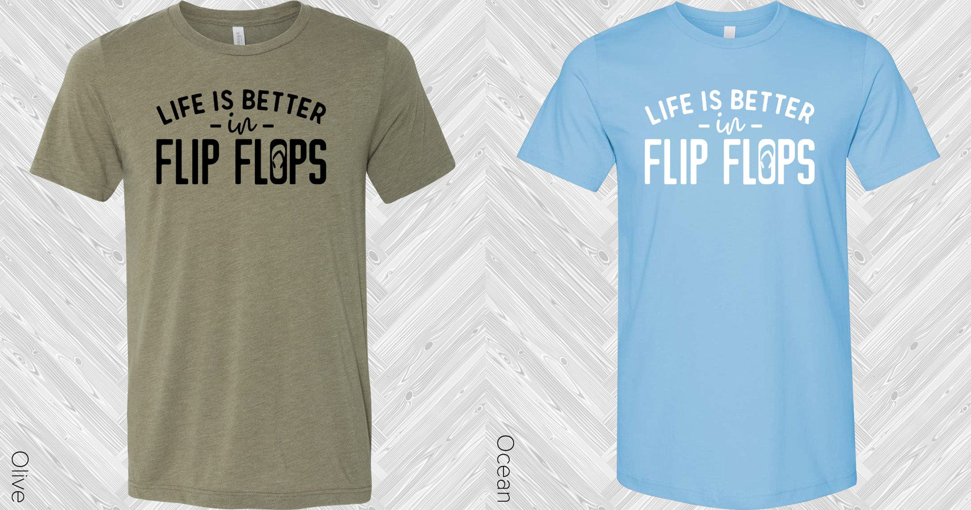Life Is Better In Flip Flops Graphic Tee Graphic Tee