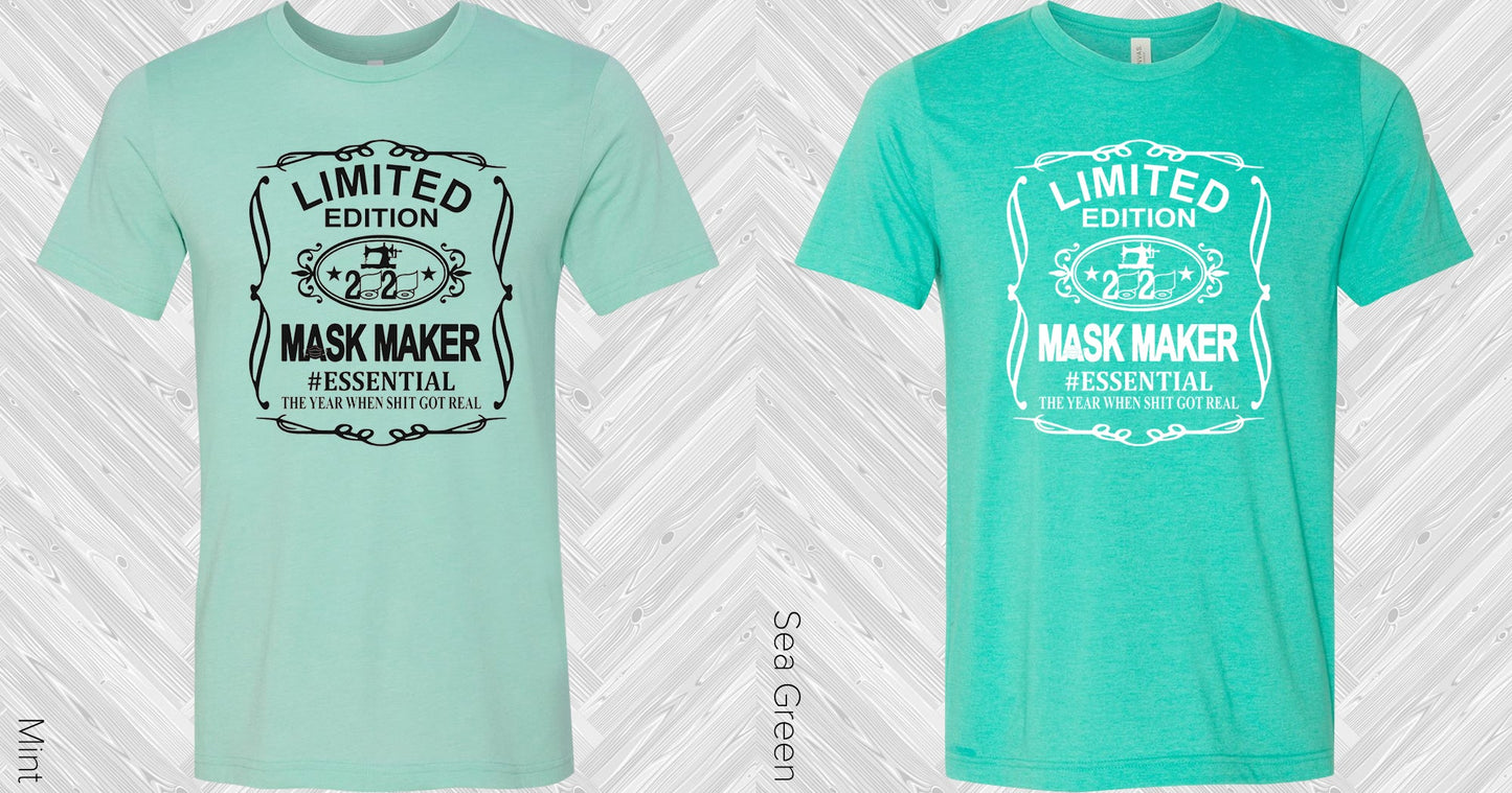 Limited Edition Mask Masker Graphic Tee Graphic Tee