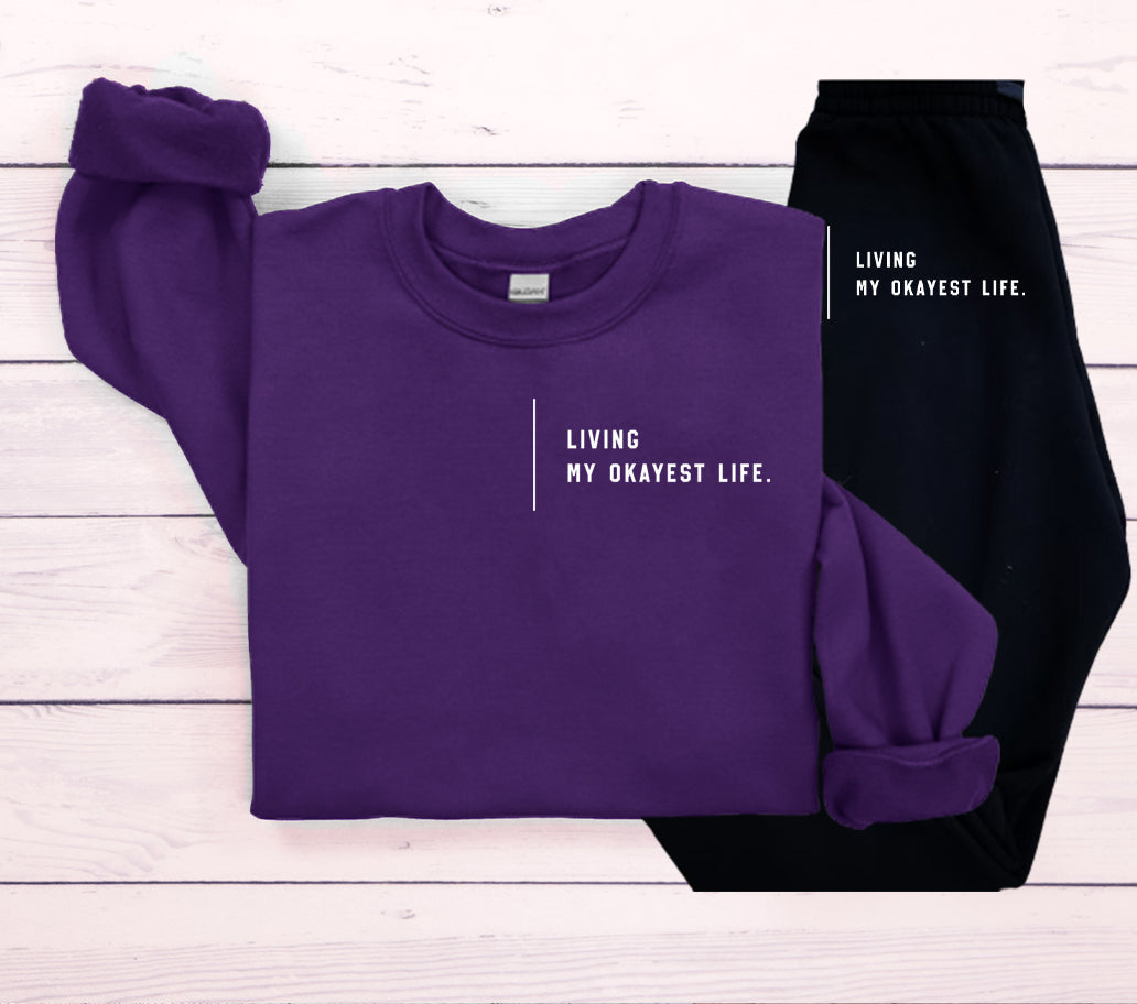 Living My Okayest Life Graphic Tee Graphic Tee