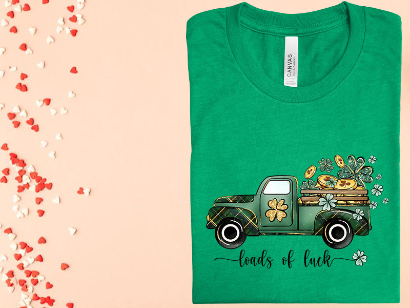 Loads Of Luck Graphic Tee Graphic Tee