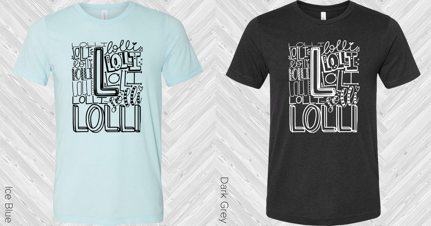 Lolli Subway Art Graphic Tee Graphic Tee