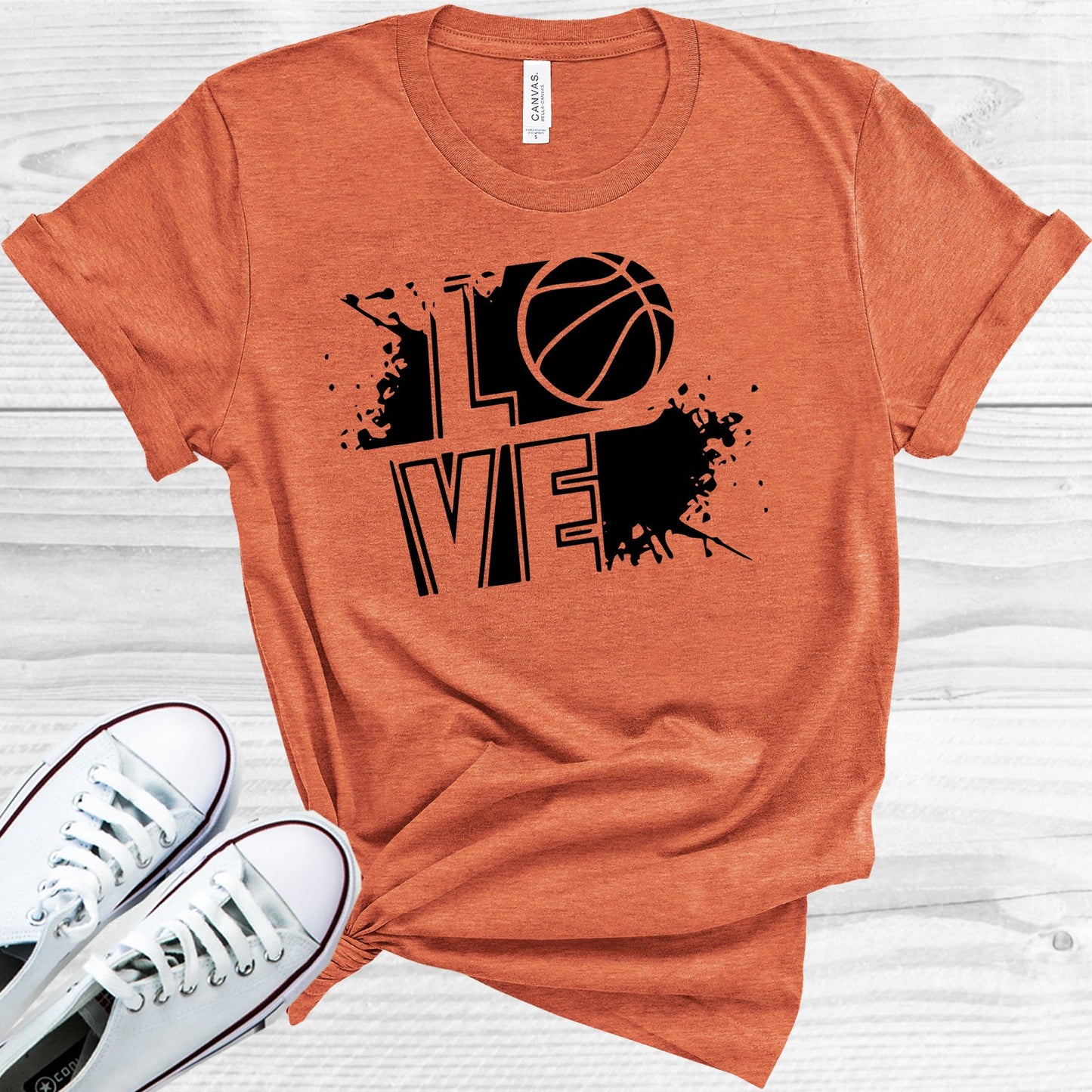 Love Basketball Graphic Tee Graphic Tee