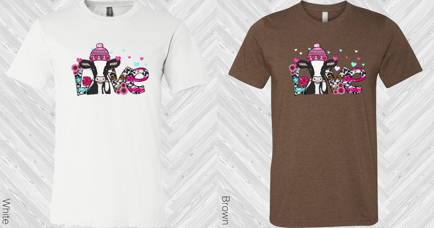 Love Cow Graphic Tee Graphic Tee