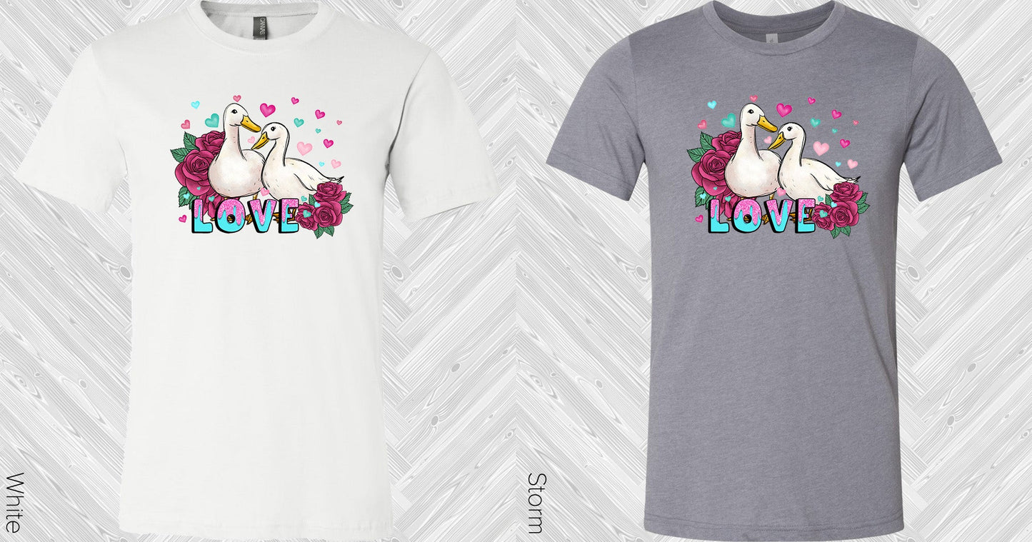 Love Ducks Graphic Tee Graphic Tee