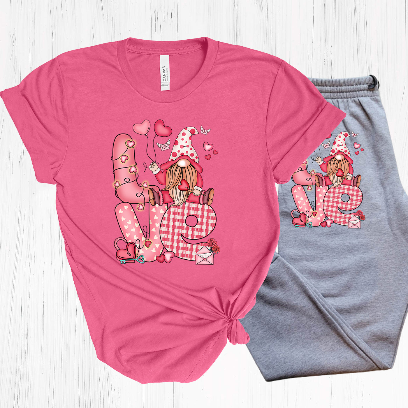 Love Gnome Graphic Tee Graphic Tee