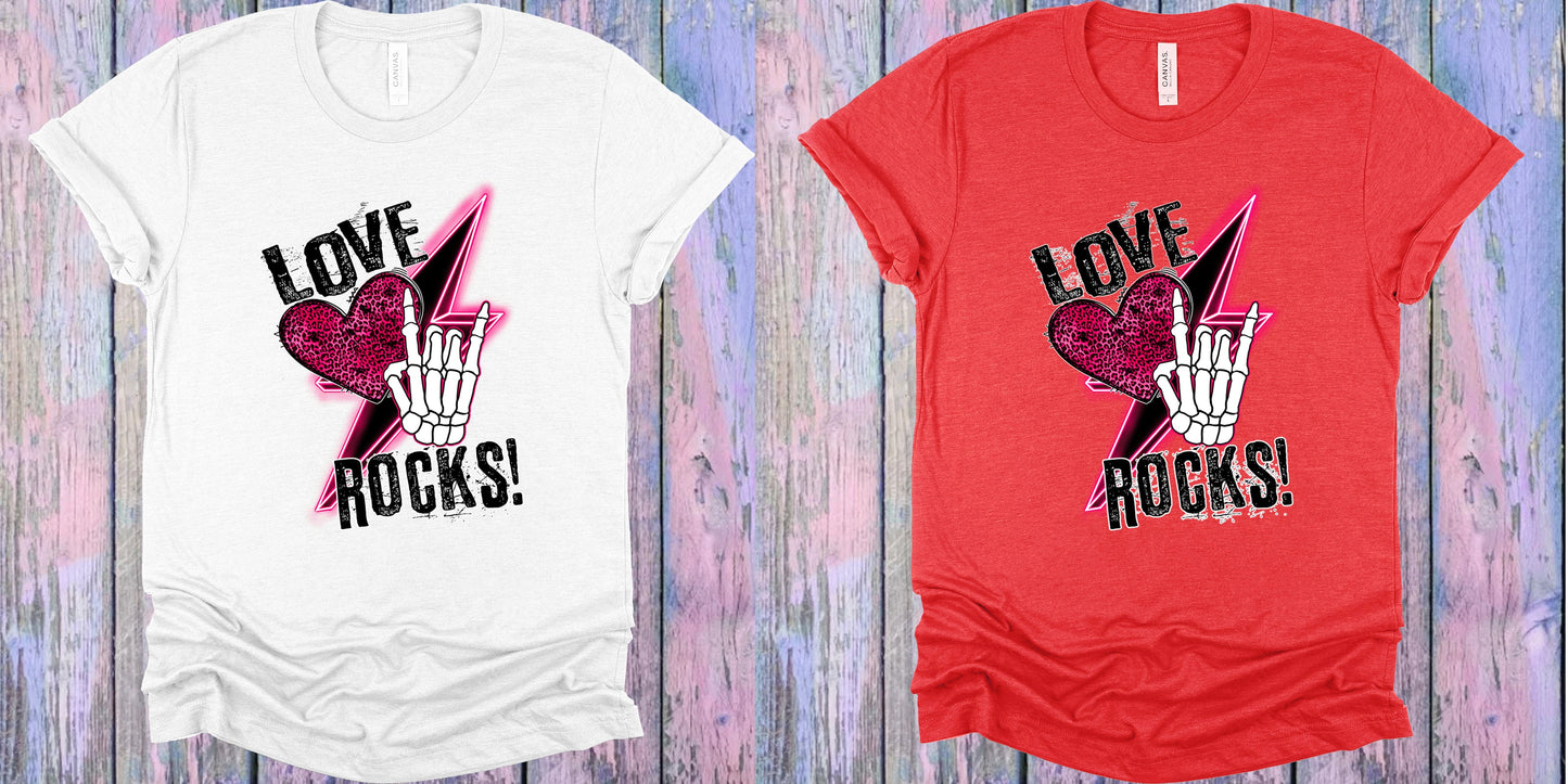 Love Rocks Graphic Tee Graphic Tee
