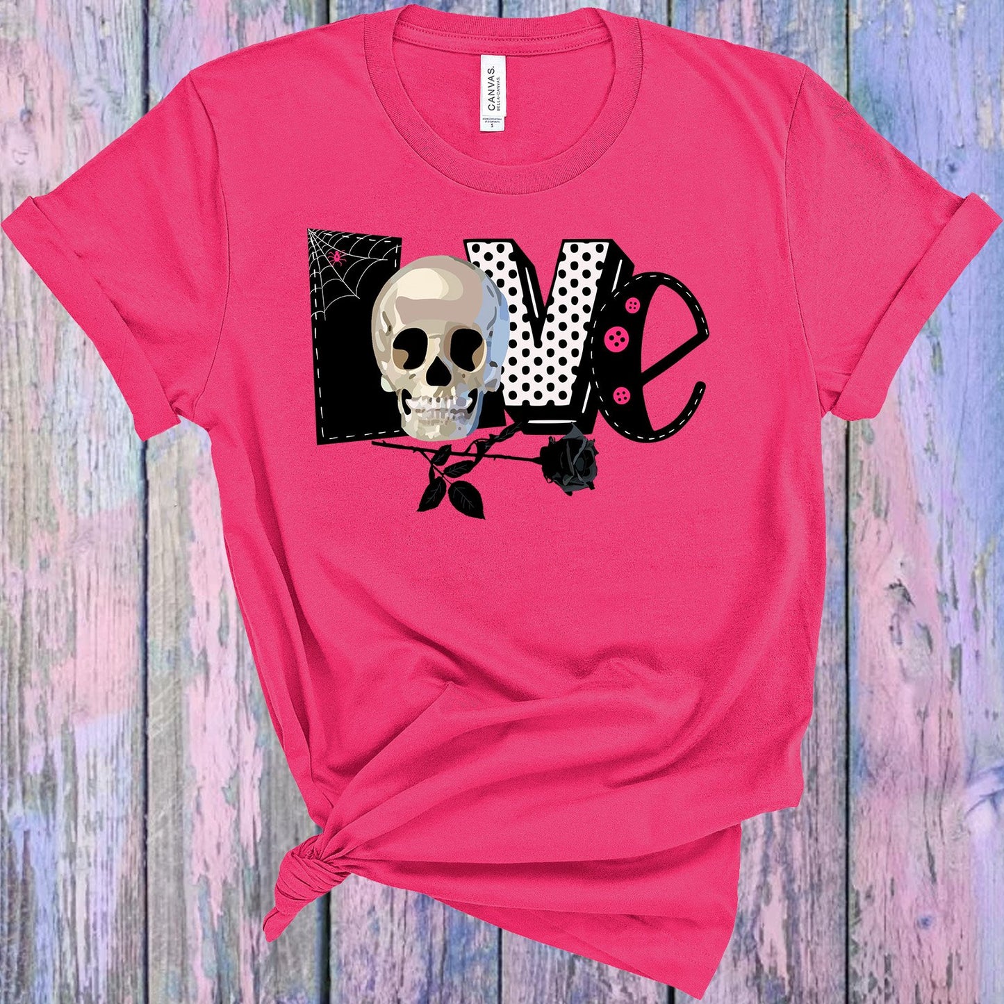 Love Skull Graphic Tee Graphic Tee
