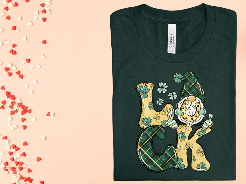 Luck Gnome Graphic Tee Graphic Tee