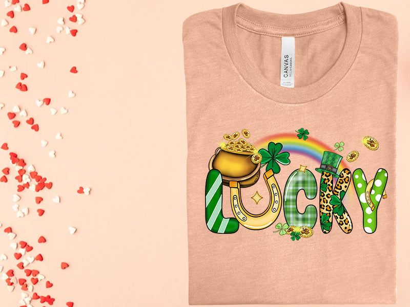 Lucky Graphic Tee Graphic Tee