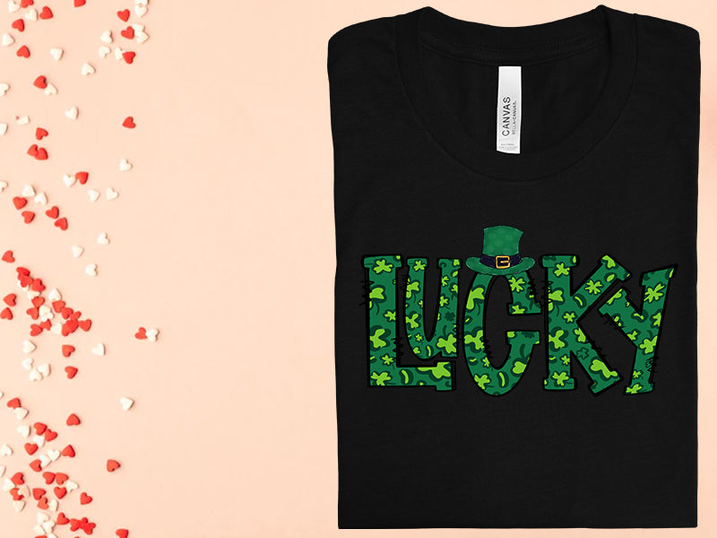 Lucky Graphic Tee Graphic Tee