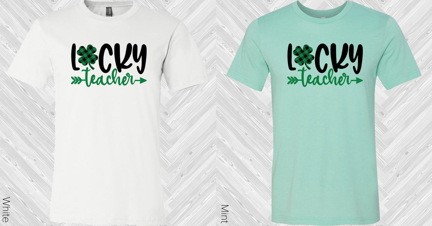 Lucky Teacher Graphic Tee Graphic Tee