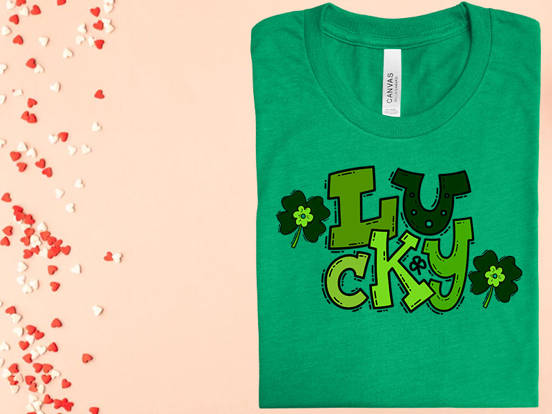 Lucky Graphic Tee Graphic Tee