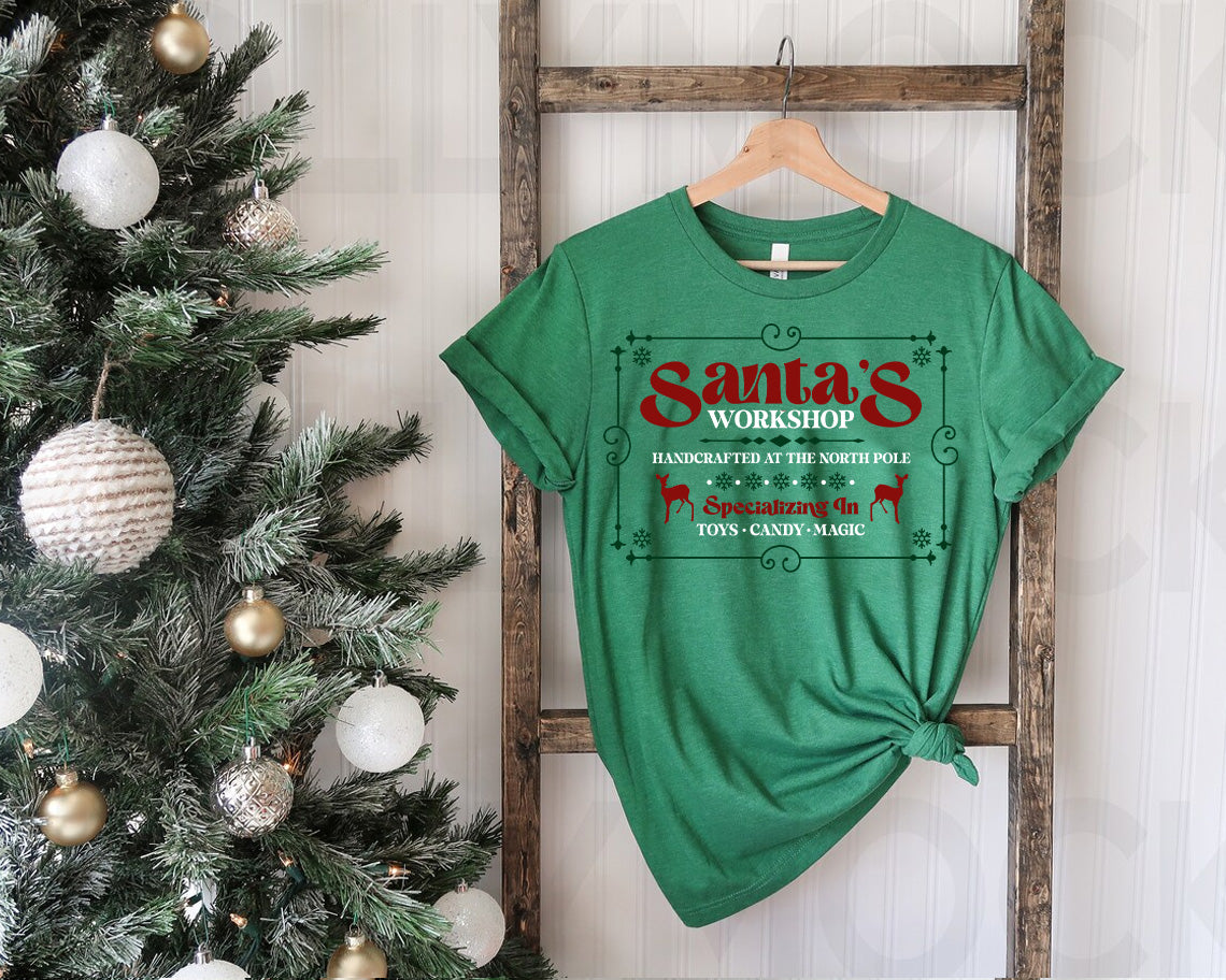Santa's Workshop Graphic Tee