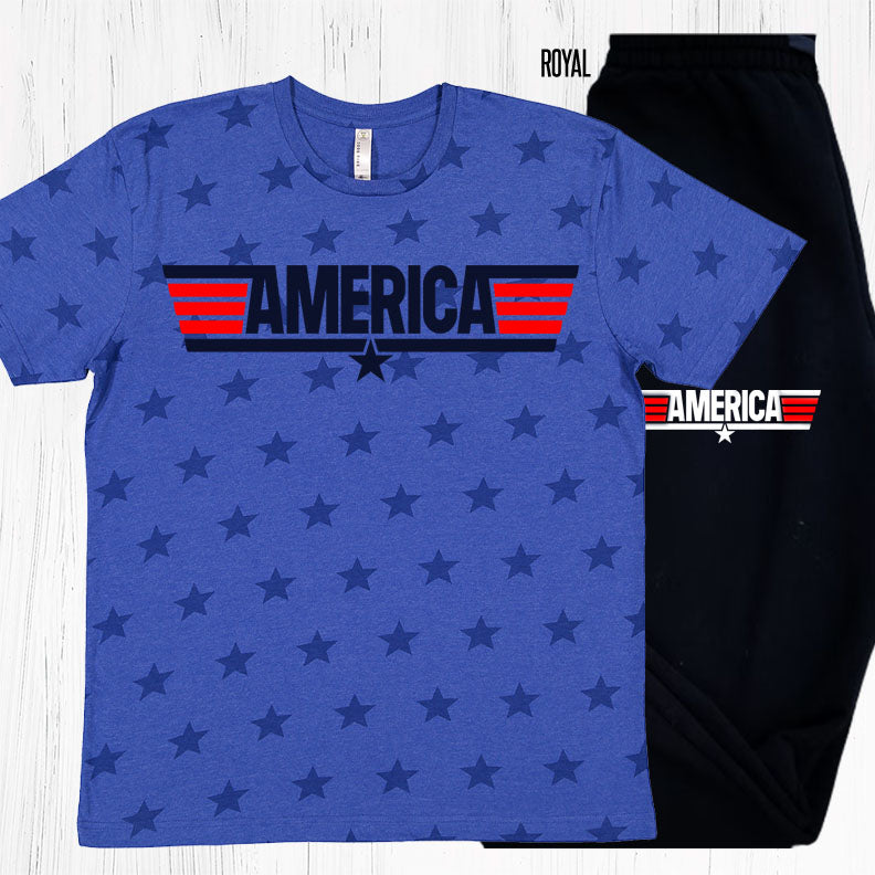America Graphic Tee Graphic Tee
