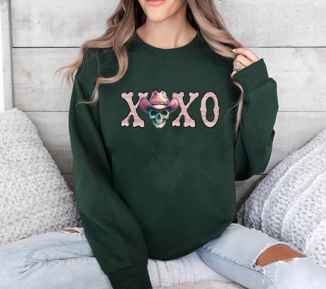 XOXO Skull Graphic Tee