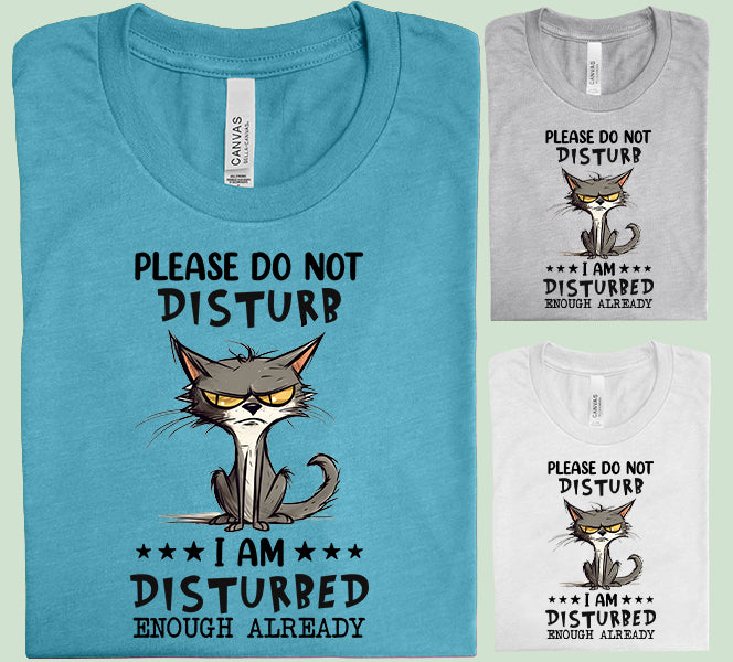 Please Do Not Disturb Graphic Tee