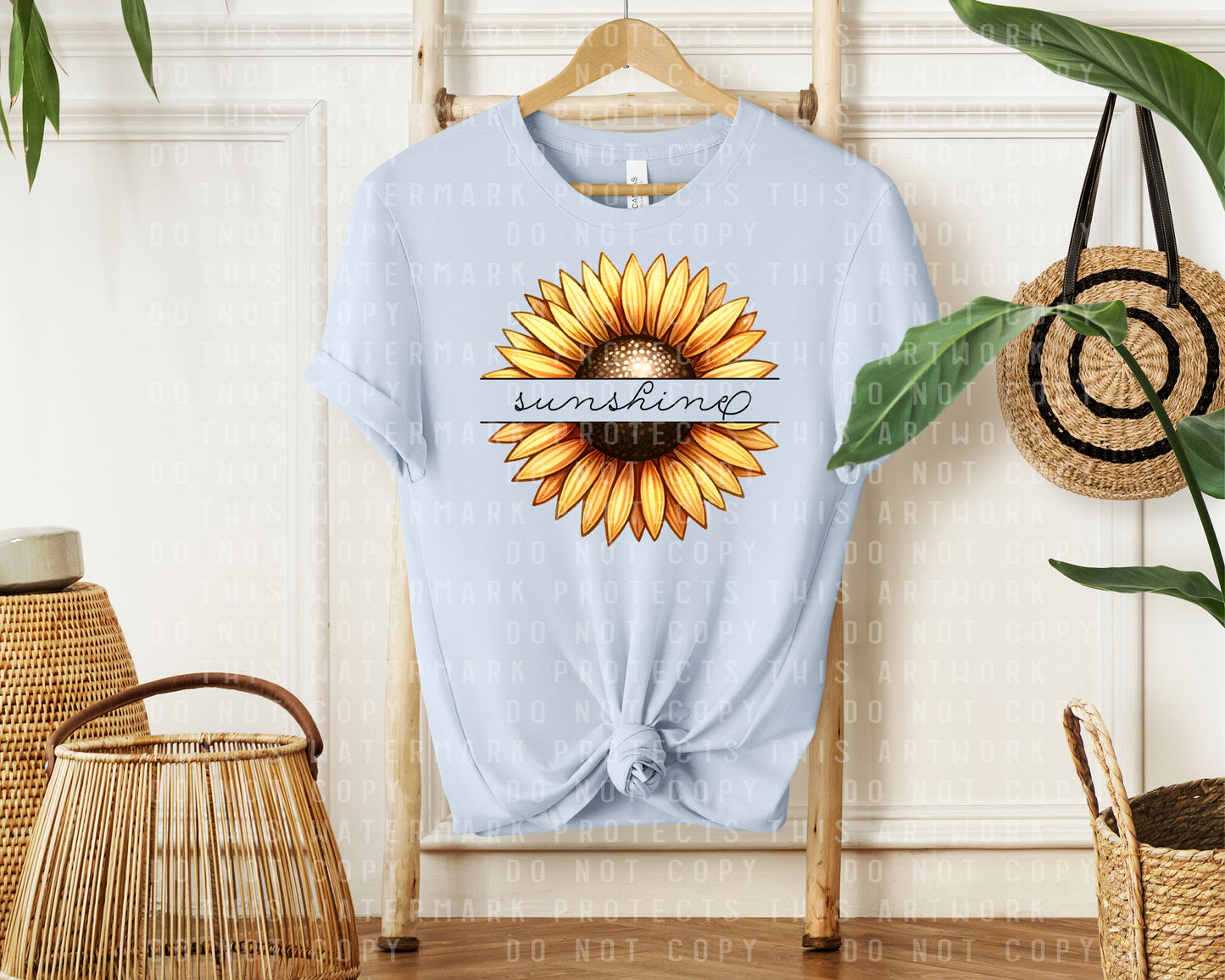 Sunshine Sunflower Graphic Tee