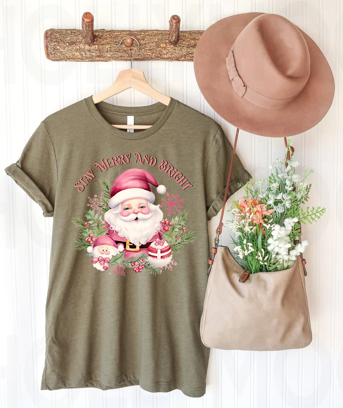 Stay Merry and Bright Graphic Tee