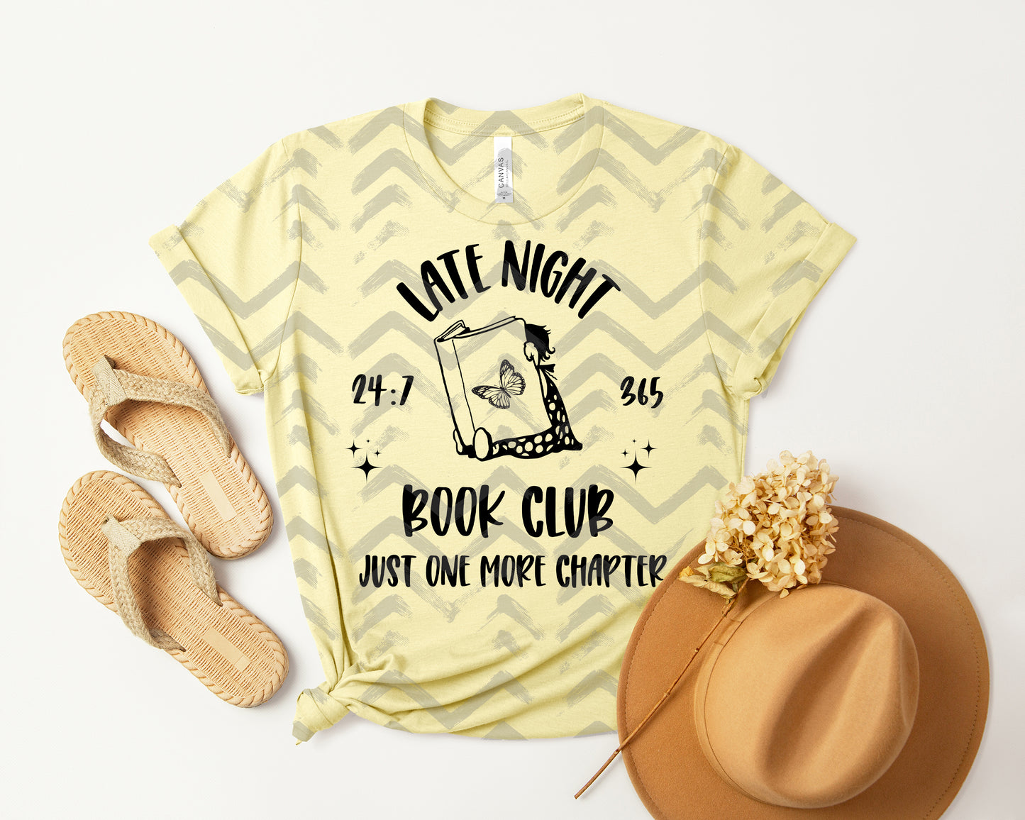 Late Night Book Club Graphic Tee