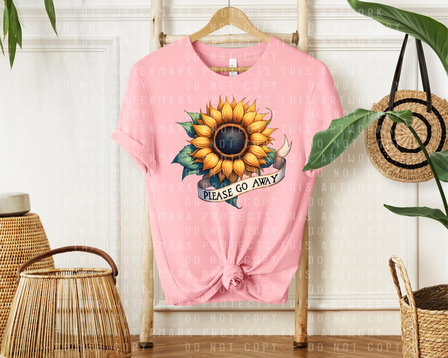 Please Go Away Graphic Tee