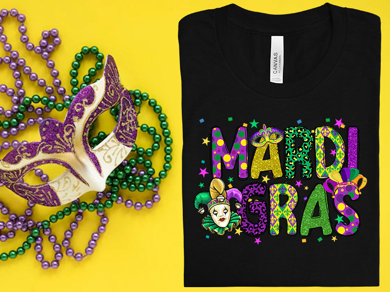 Mardi Gras Graphic Tee Graphic Tee