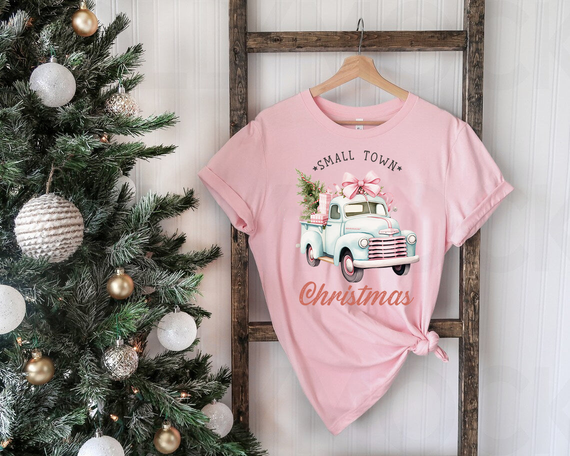 Small Town Christmas Graphic Tee
