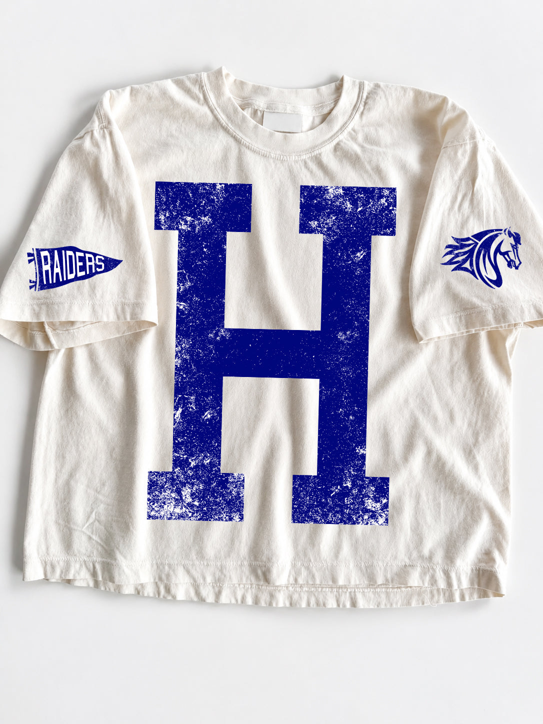 Distressed Team Graphic Tee