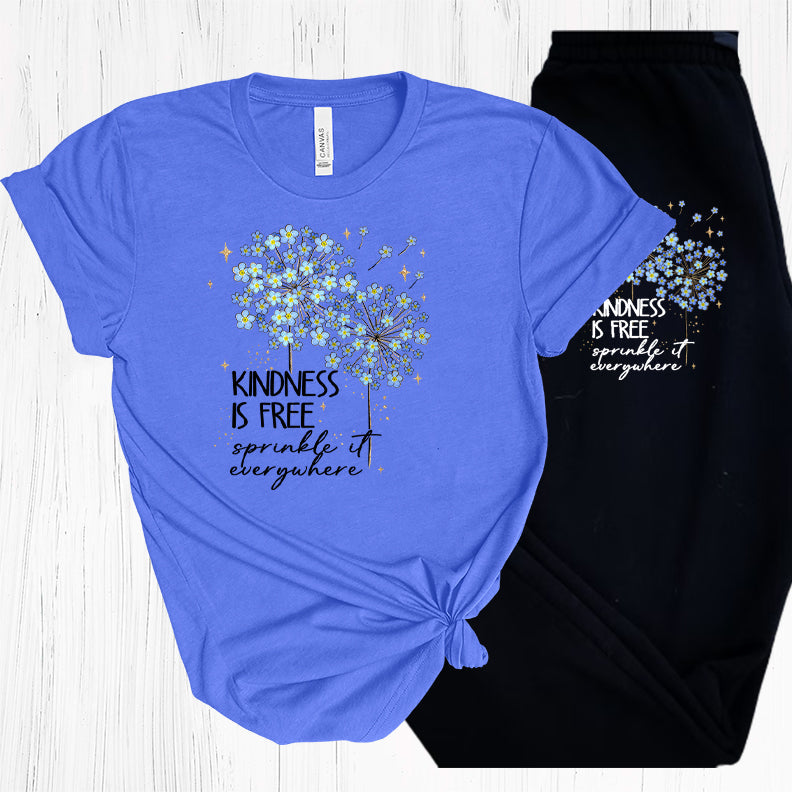 Kindness Is Free Sprinkle It Everywhere Graphic Tee Graphic Tee