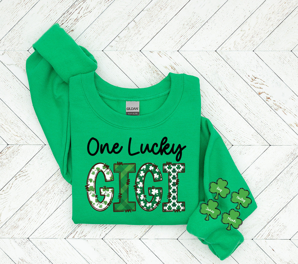 One Lucky Gigi Graphic Tee Graphic Tee