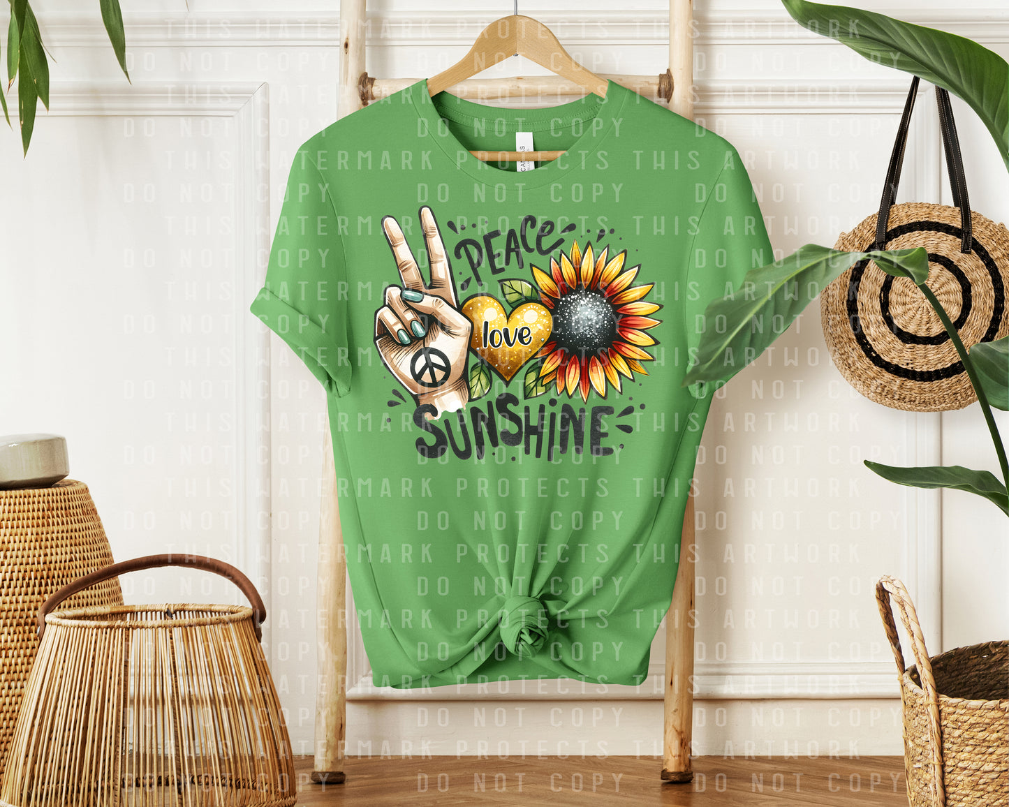 Peace Love Sunshine Graphic Tee