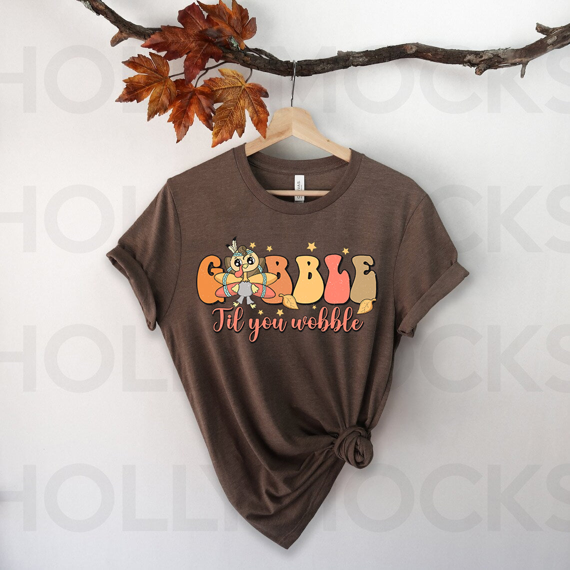 Gobble Til You Wobble Graphic Tee