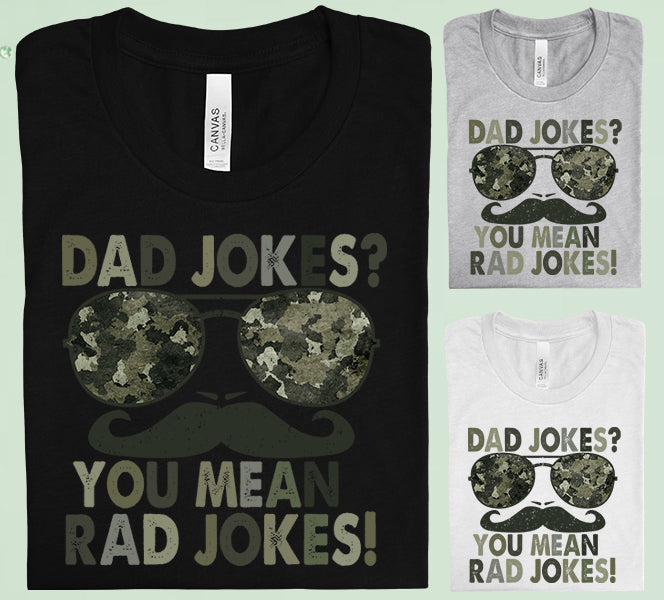 Dad Jokes Graphic Tee Graphic Tee