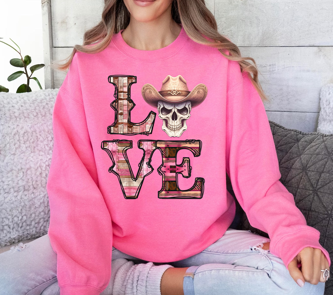 Love Skeleton Graphic Tee