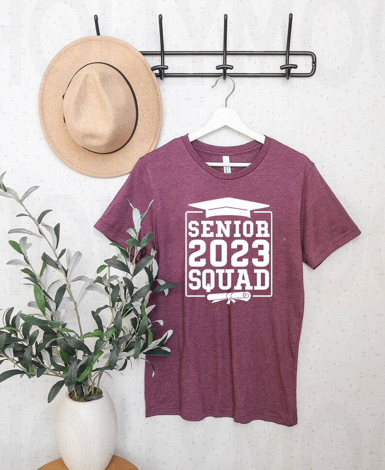 Senior 2023 Squad Graphic Tee