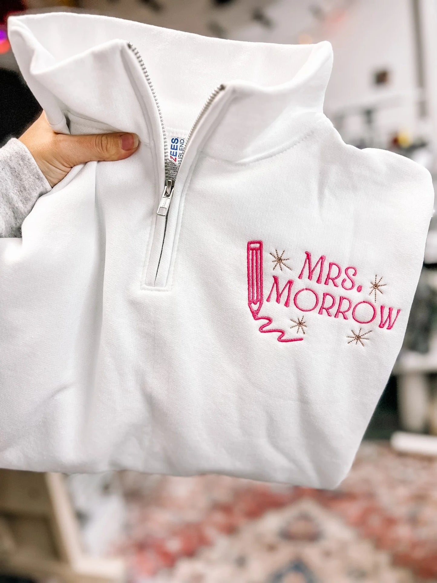 Teacher Embroidered Shirt