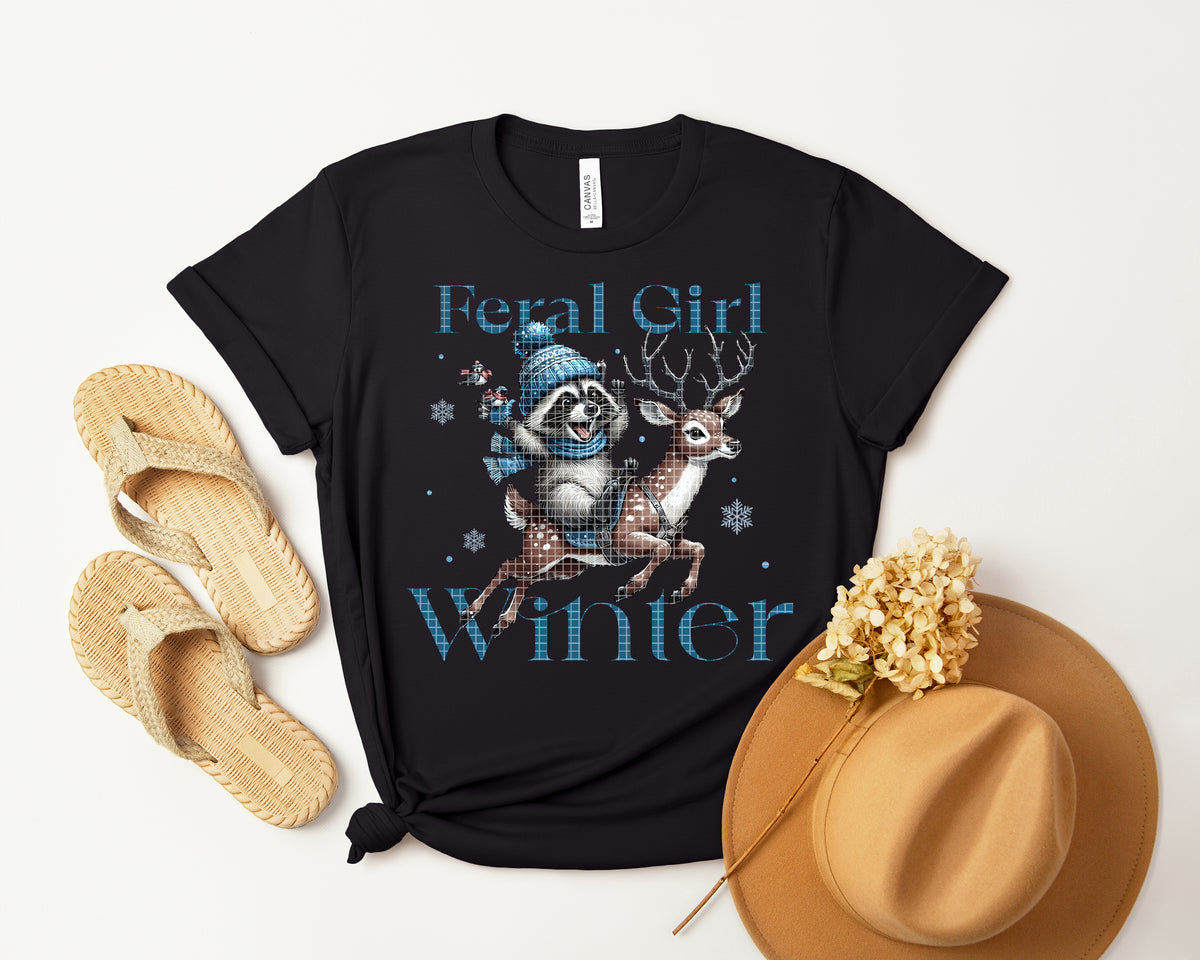 Feral Girl Winter Graphic Tee