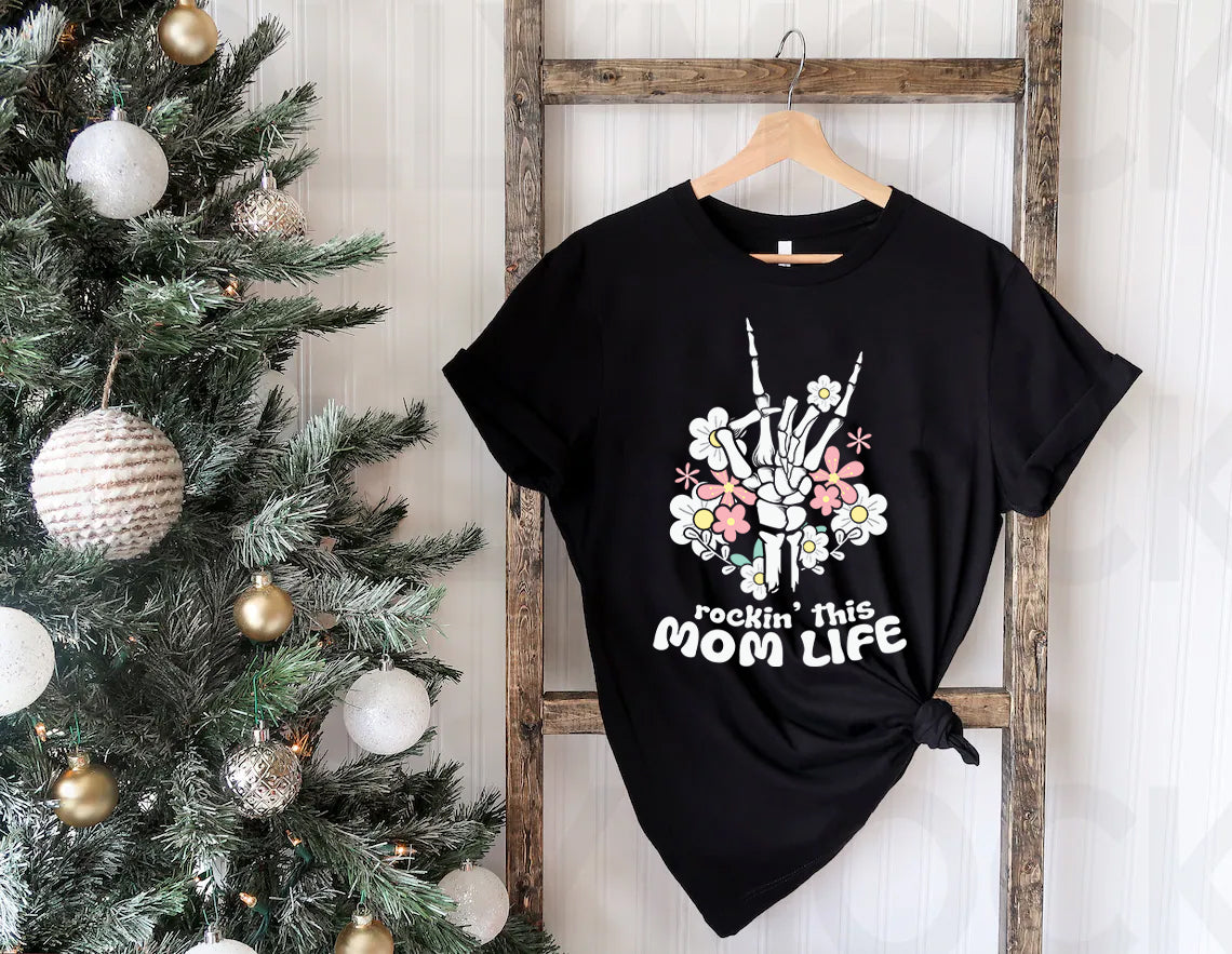 Rockin This Mom Life Graphic Tee