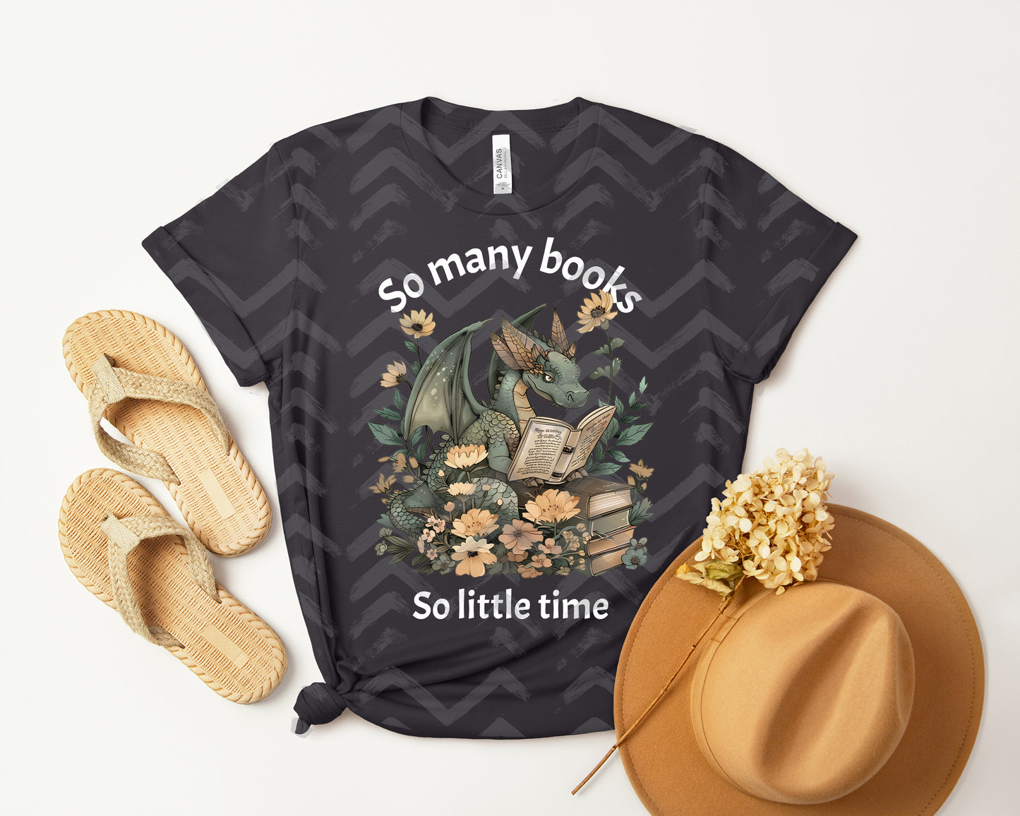 So Many Books So Little Time Graphic Tee