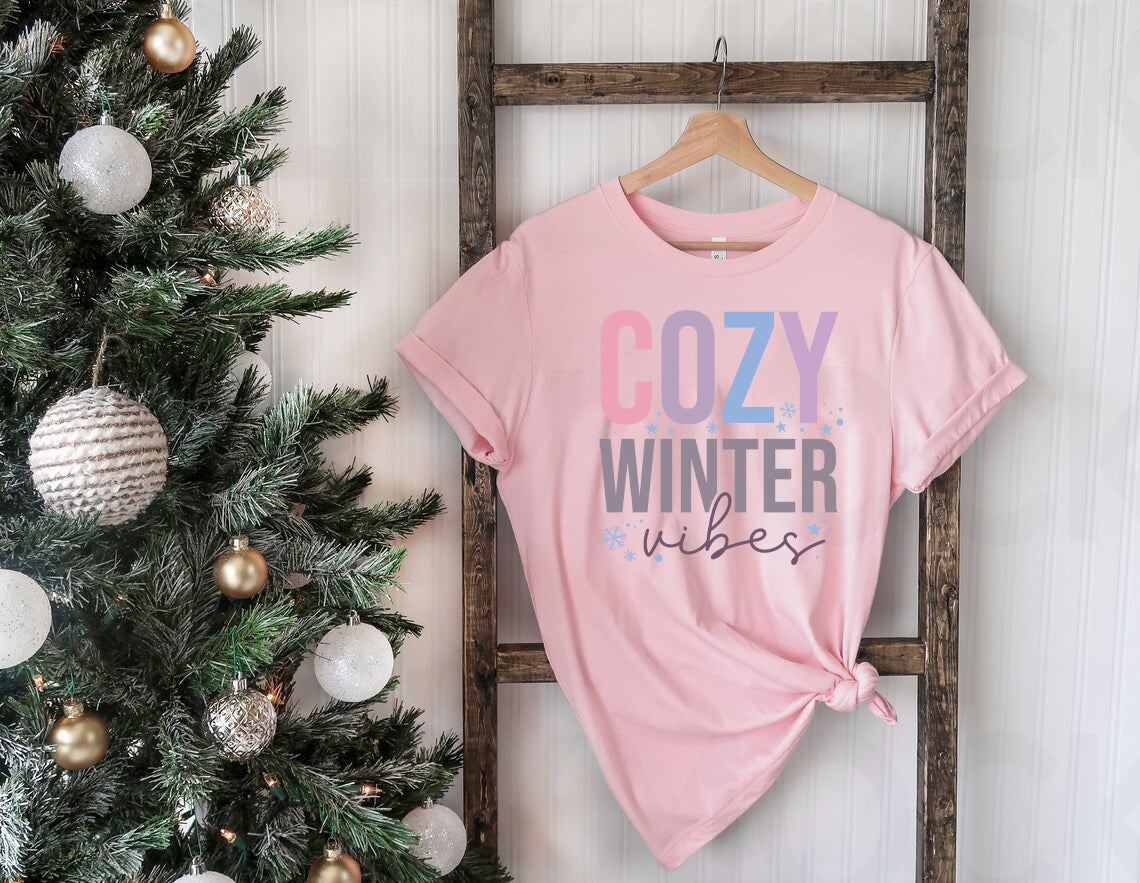 Cozy Winter Vibes Graphic Tee
