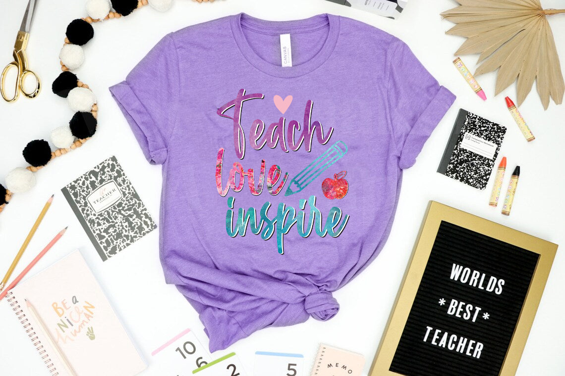 Teach Love Inspire Graphic Tee