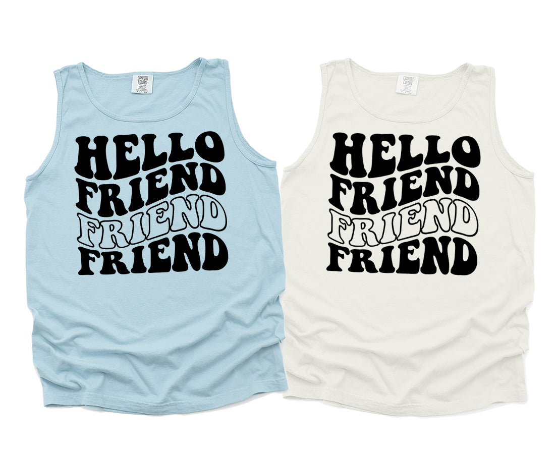 Hello Friend Graphic Tee