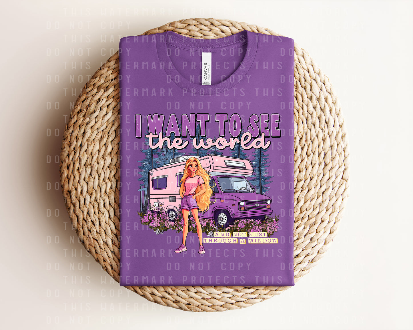 I Want to See the World Graphic Tee