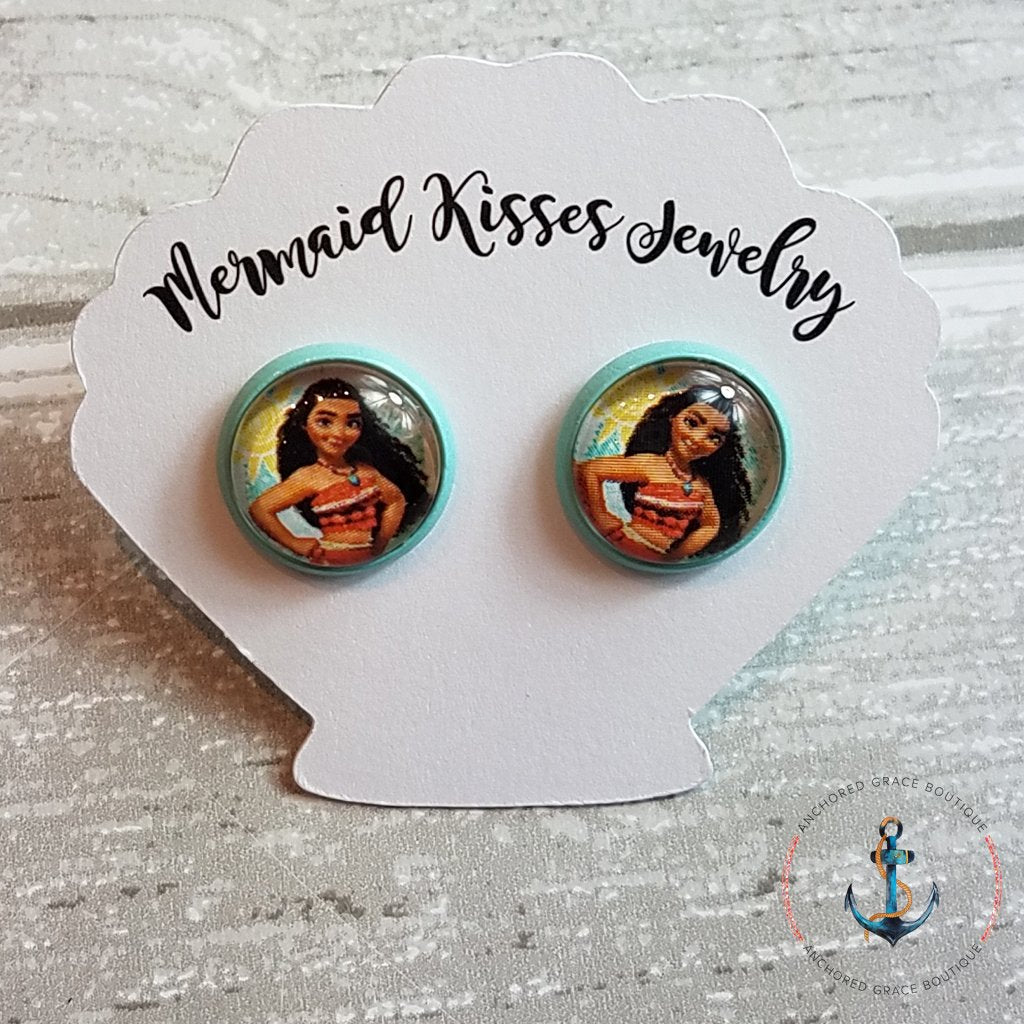 Photo Earrings - Moana