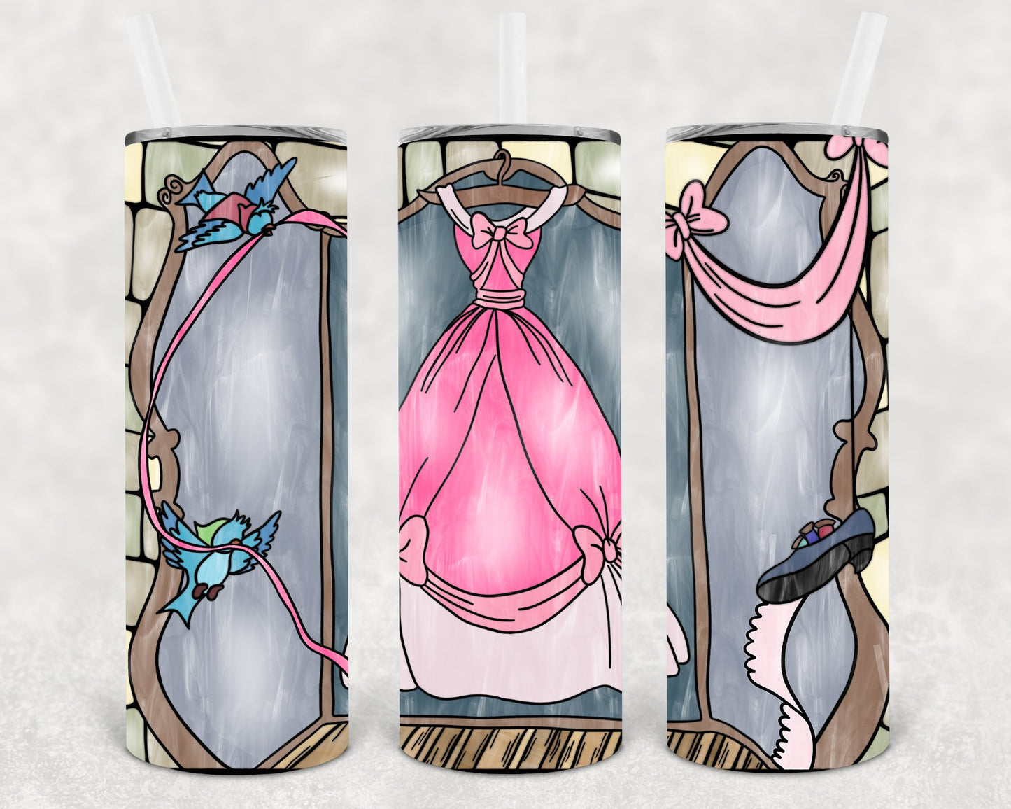 Making The Dress 20 Oz Skinny Tumbler