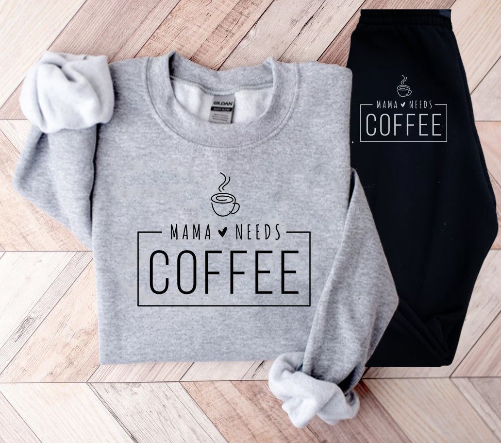 Mama Needs Coffee Graphic Tee Graphic Tee