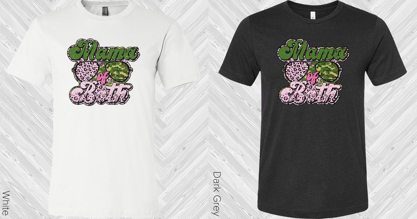 Mama Of Both Graphic Tee Graphic Tee