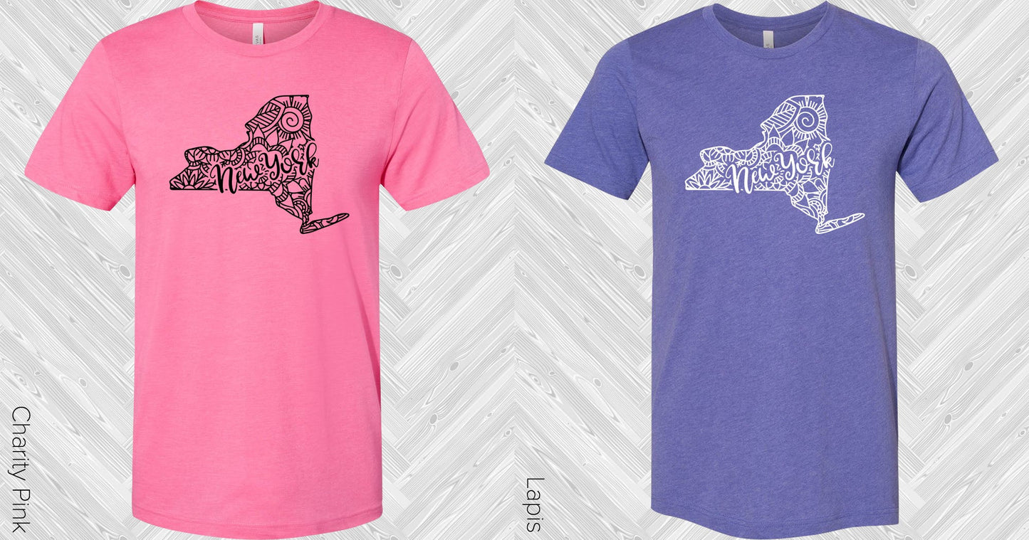 Mandala Customized State Graphic Tee Graphic Tee