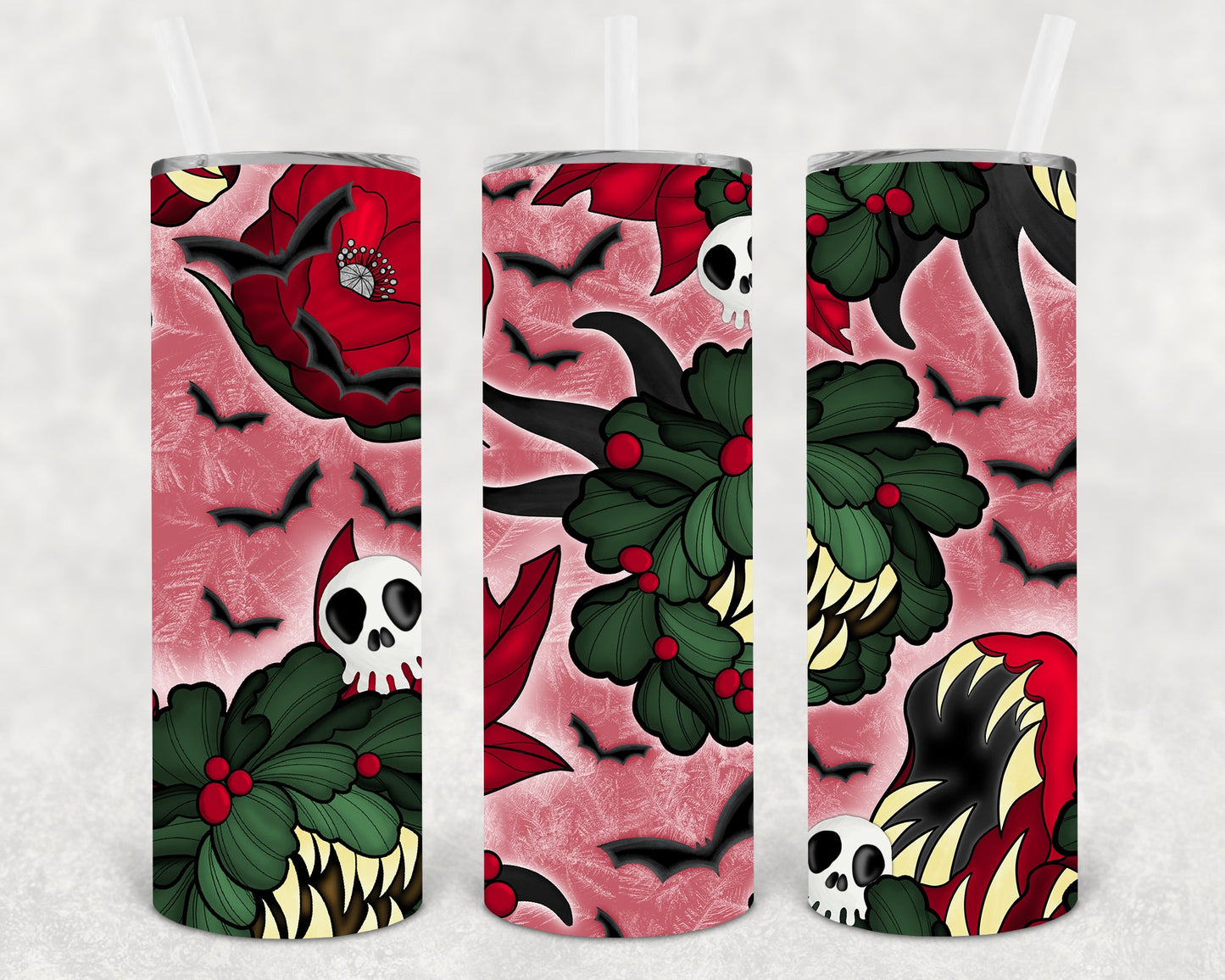 Maneater 20 Oz Skinny Tumbler