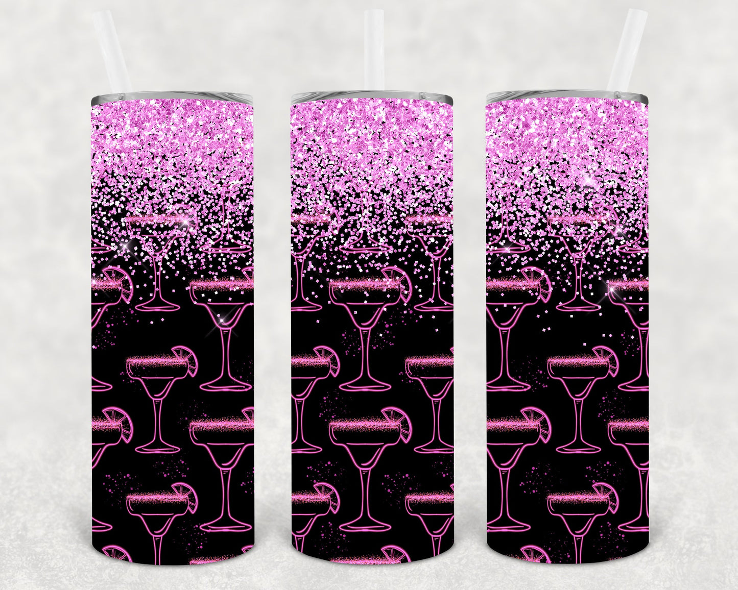 Margaritas 20 Oz Skinny Tumbler